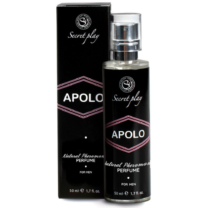50 cc of pheromone-infused Secretplay apolo masculine scent. 