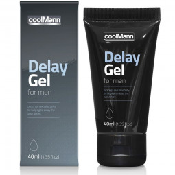 Coolmann ejaculation retardant coolmann delay gel 40mlEjaculação Retardada