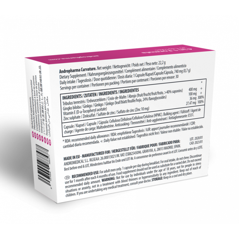 Lubricant booster libido capsule from Andropharma
 