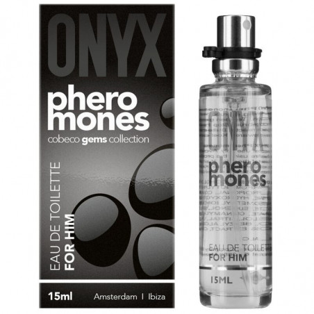 Lubrifiant booster 15ml onyx phéromones eau de toiletteLubrifiant aphrodisiaque
