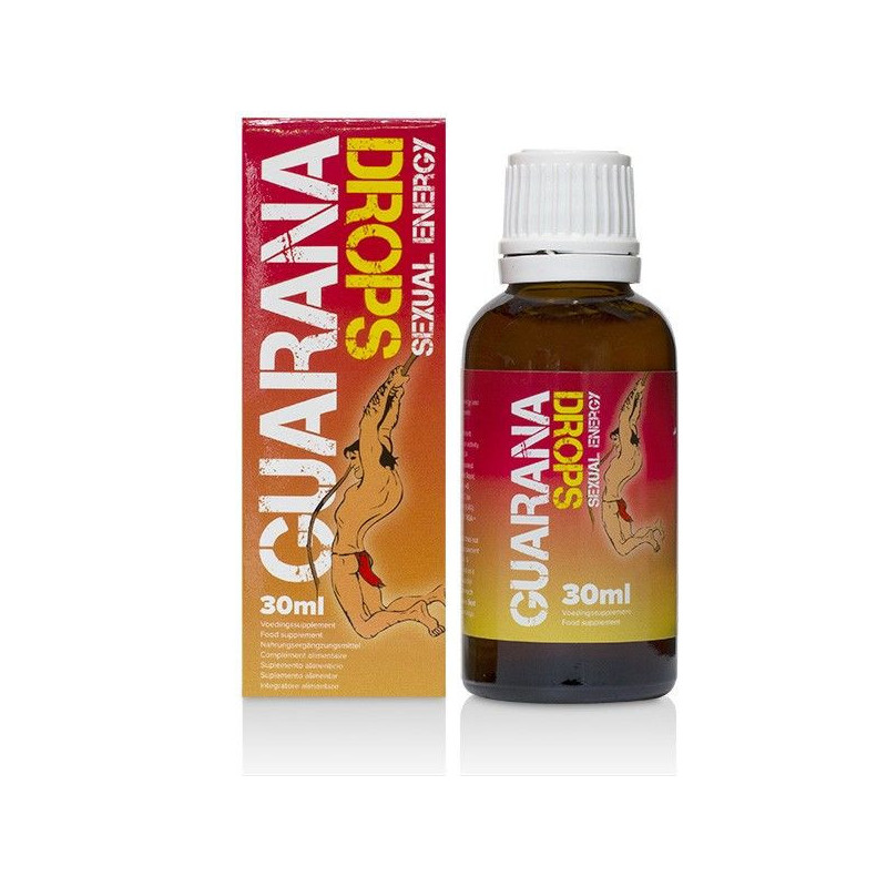 Lubrifiant booster gouttes de guarana 30mlLubrifiant aphrodisiaqueCOBECO