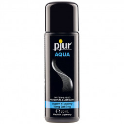 Gel lubrifiant à base d'eau Pjur Aqua conditionné en 30 ml