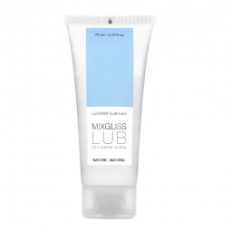 Mixgliss naturel à base d'eau 70mlLubrifiant à base d'Eau