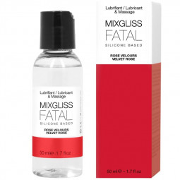 Essbares gel 50 ml mixgliss deadly velvet roseEssbares Intimgleitmittel