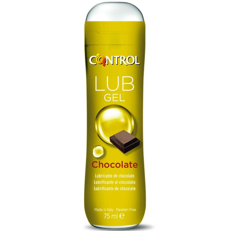 Gel comestible 75 cc control lub gel chocolate 