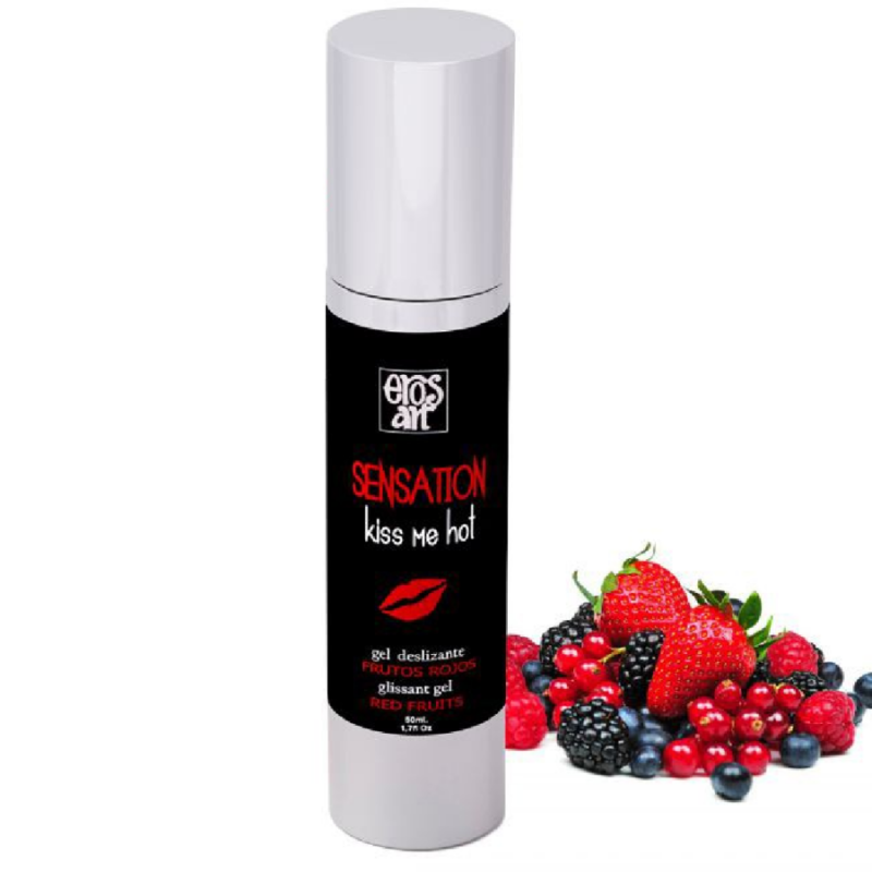 Edible gel 50ml eros sensattion natural red fruits
Edible Intimate Lubricant