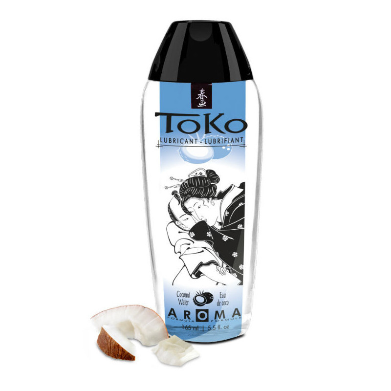 Gel comestible arôme eau de coco shunga tokoLubrifiant Intime Comestible