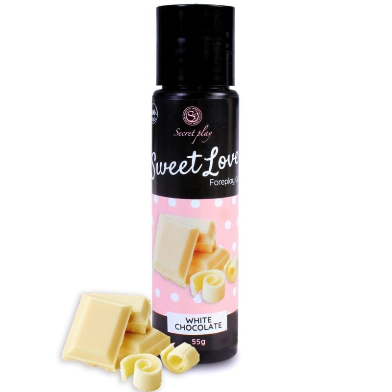 Secretplay edible gel 60 cc sweet love white chocolate
Edible Intimate Lubricant