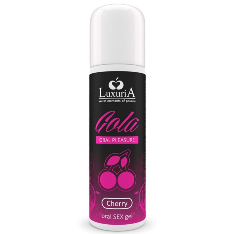 Tasty Gel Luxuria Gola Oral Sex of 30 ml cherry
Edible Intimate Lubricant