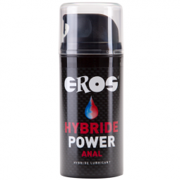 Lubrificante à base de água Eros Hybrid Power Anal 100mlLubrificante à Base de Água