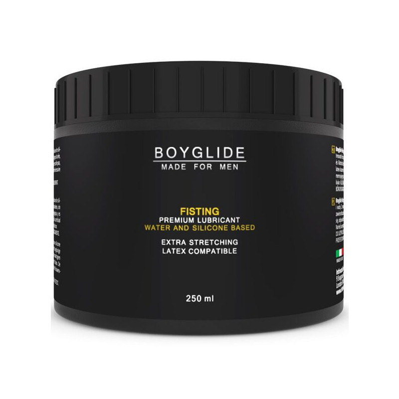 Relaxing anal gel Boyglide Fisting of 250 ml
Anal Relaxing Lubricant