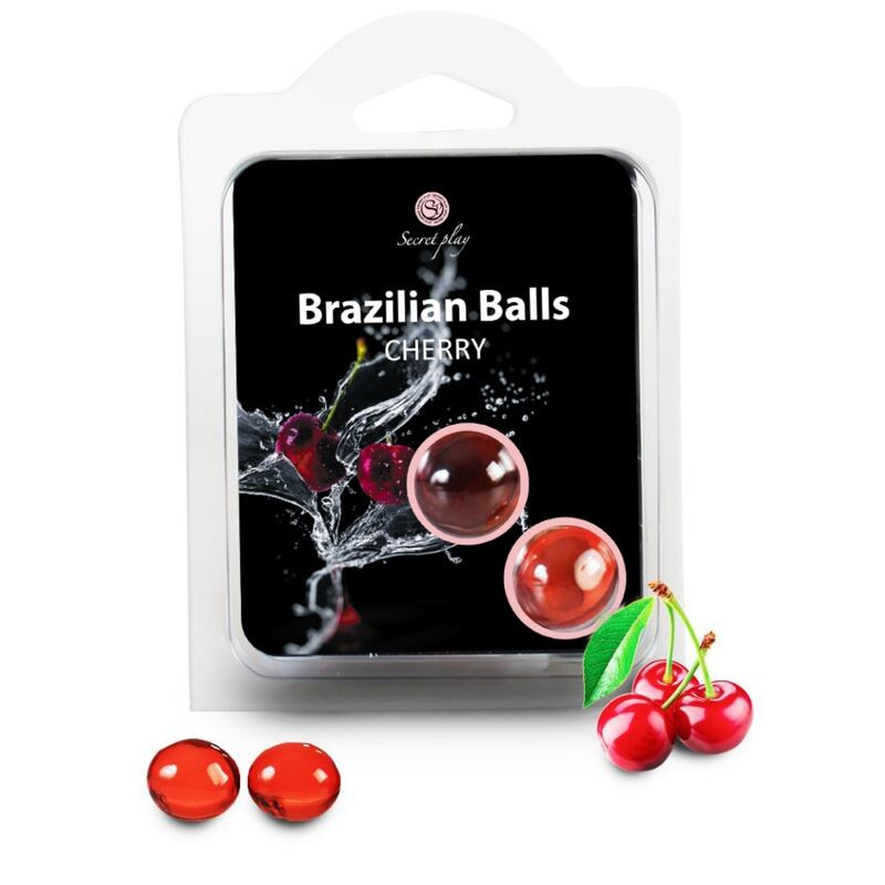 Huile de massage chauffante boules brésiliennes cherry secretplayHuiles Effet Chaleur