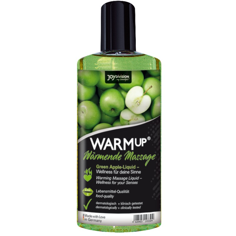 Wärmendes massageöl 150 ml aquaglide warmup grüner apfel
Öle mit Wärmeeffekt