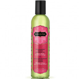 Óleos e fragrâncias íntimas óleo de massagem kamasutra naturals com morangoAmbiente Erótico