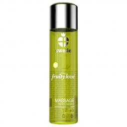 Oils and intimate fragrances Swede fruity love heated massage oil vanilla and golden pear 120 ml.Erotic Atmosphere