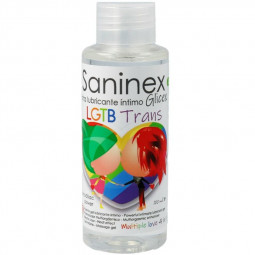 Lubrifiant intime Saninex Glicex LGTB de 100 ml