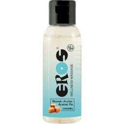 Eros Welleness caramel massage oil of 50 ml