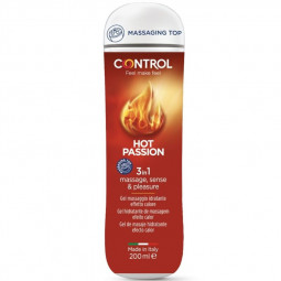 Gel lubrifiant Control Hot Emotions de 200 ml