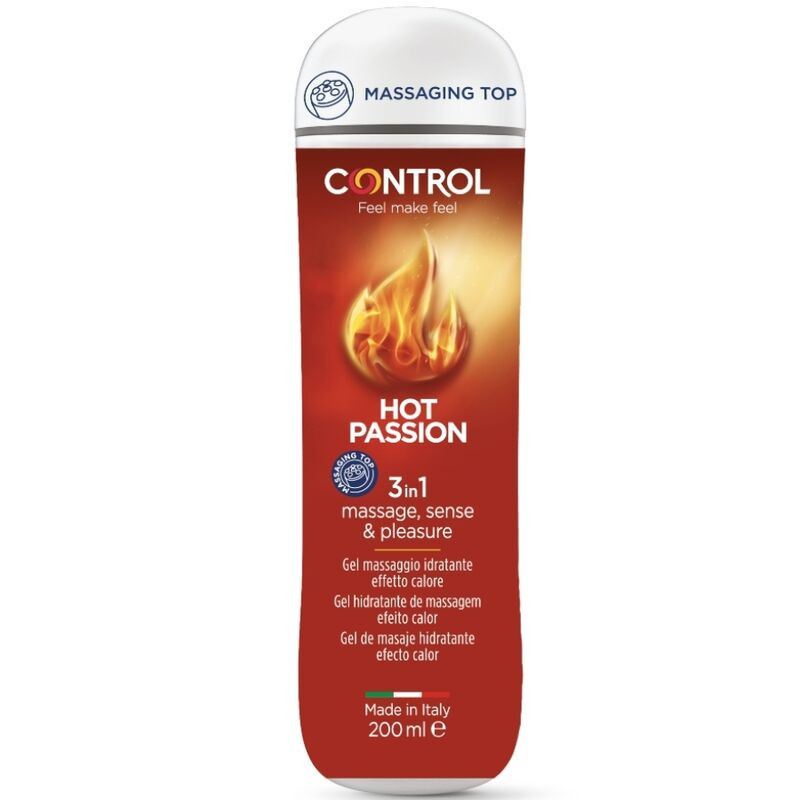 Gel lubrifiant Control Hot Emotions de 200 mlHuiles de Massage érotique