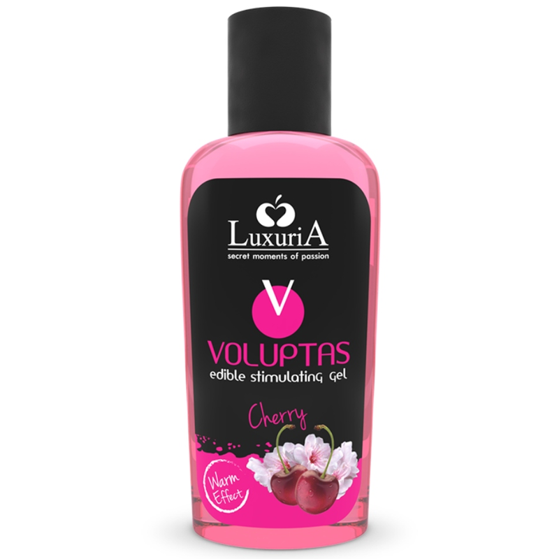 Olio da massaggio Commestibile Luxuria Voluptas Cerise Chaude da 100 mlCreme per Massaggi