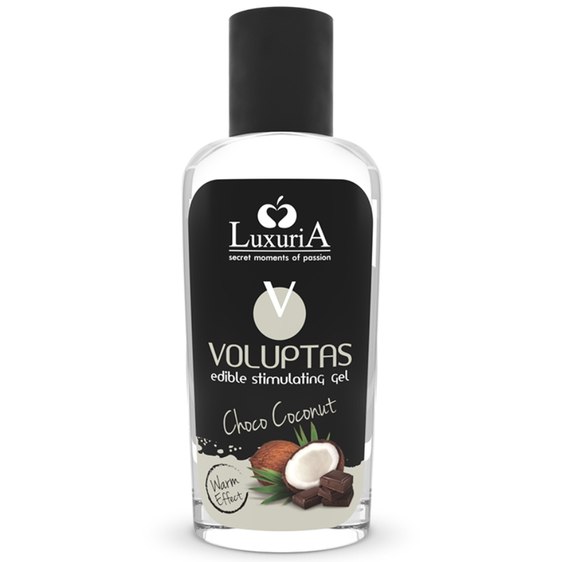 Huile de massage Comestible Luxuria Voluptas Noix de Coco de 100 ml