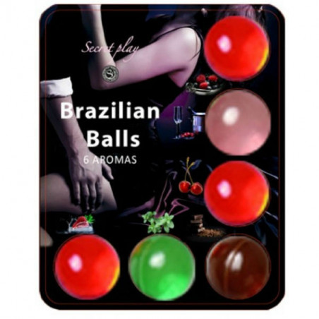Lubricante potenciador 6 bolas calientes brasileñas
Lubricante para Orgasmos Femeninos