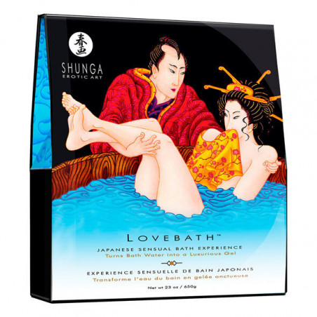 Lubricante potenciador tentaciones oceánicas para el baño del amor shunga
Lubricante para Orgasmos Femeninos
