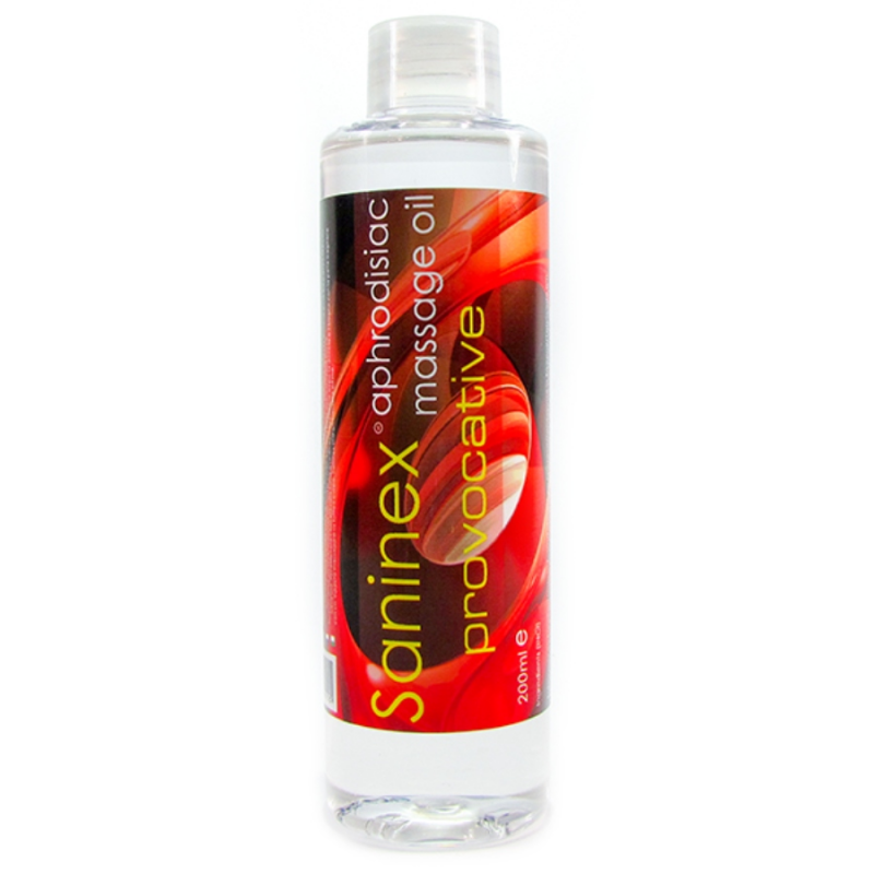 200ml d'huile de massage sensuelle Saninex aphrodisiaqueLubrifiant aphrodisiaqueSANINEX OILS/LUBES