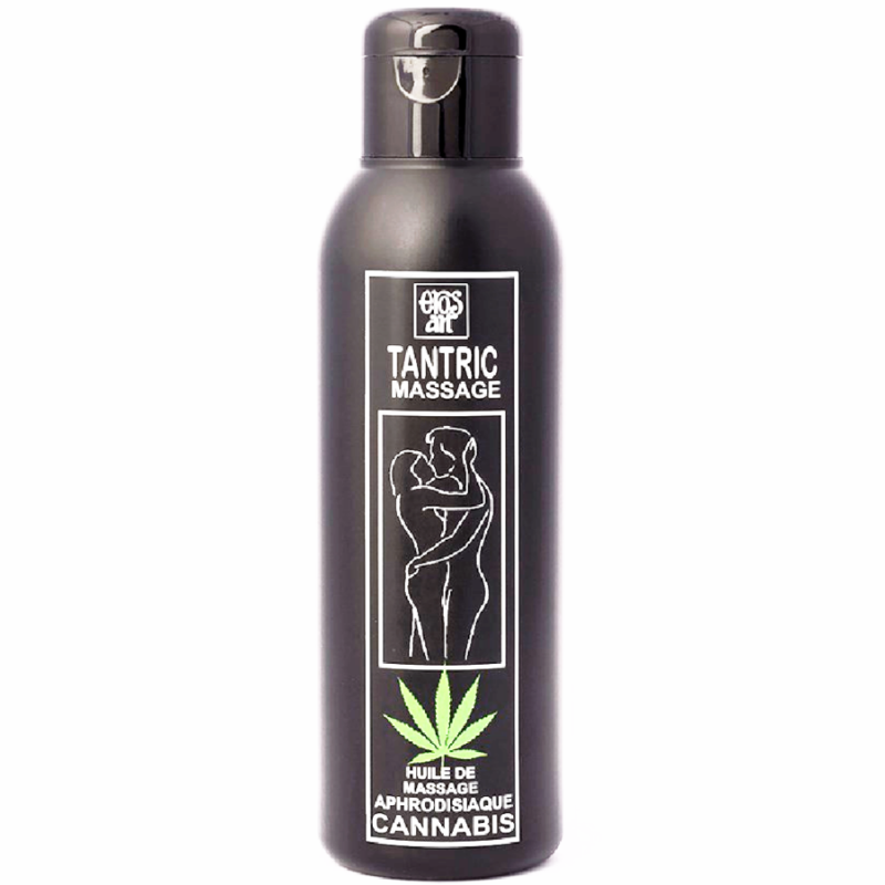 Lubrifiant aphrodisiaque huile trantrico de cannabis 125ml 