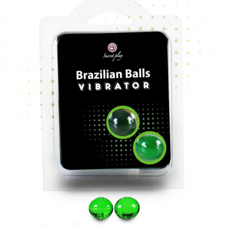 Schmiermittel Booster Set aus zwei brasilianischen Schockkugeln von secretplay
Aphrodisiakum Gleitmittel