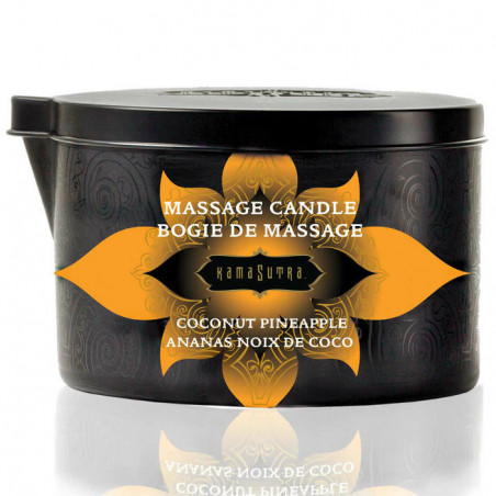 Bougies de massage kamasutra noix de coco et à l'ananasBougies de Massage