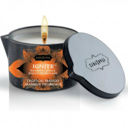 Candele da massaggio 170gr kamasutra mango tropicaleIncensi e Candele per Massaggi