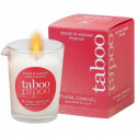 Massage candles taboo of massage woman aroma of cocoa flower