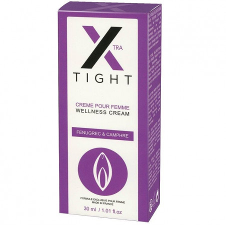 Lubrifiant booster crème de massage intime x tightLubrifiant aphrodisiaque