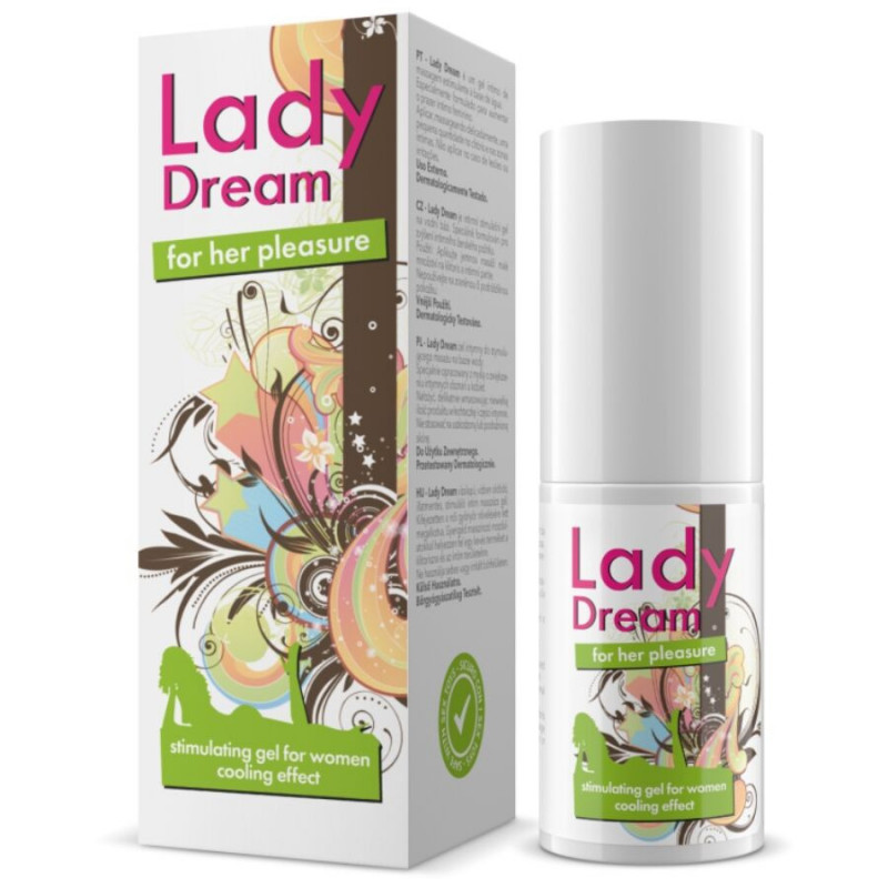 Lubrifiant aphrodisiaque Lady cream crème stimulante pour elle 30 ml 