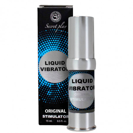 Booster lubrificante 15 ml secretplay vibratore liquido stimolatore unisex forte
 