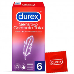 Condón Extra Sensible Durex 6 unidades
 