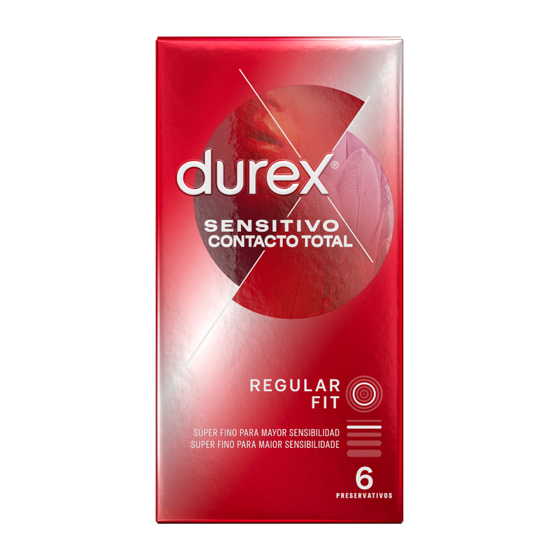 Condón Extra Sensible Durex 6 unidades
 