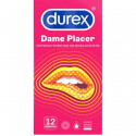 Préservatifs Durex Dame nervurés conditionnés en 12 unités 