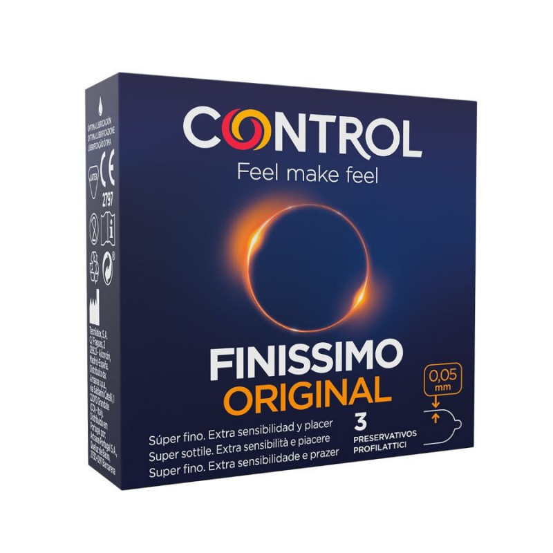 Préservatifs Control Finissimo Extra 3 unités
 