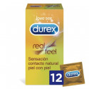 Condones Durex Reel Feel empaquetados en 12 unidades 