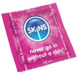 Condom 500 uds ribbed bag
 