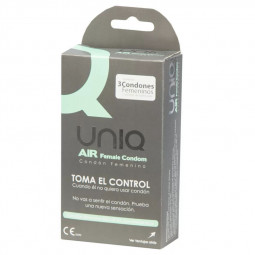 Condom 3 units female air latex free
 