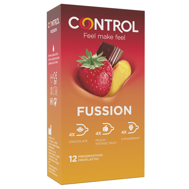 Preservativo 12 unidades de s control fussion
 