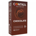Preservativos Control Chocolate, Caixa com 12 - Plaisir GourmandCamisinha