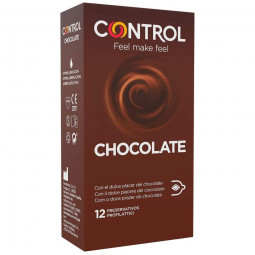 Préservatifs Control chocolat de 12 unitésPréservatifs