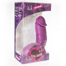Chambre rose gode réaliste elian violet 17,5 cm Couleur:Néon Largeur:12 mm Longueur:24 mm Profondeur:9 mm Rayon:UNISEXE