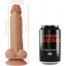 Cyber ​​silicock jude silicone liquide souple extrêmement réaliste 18cm Couleur:Nude Largeur:200 mm Longueur:95 mm Profondeur:95