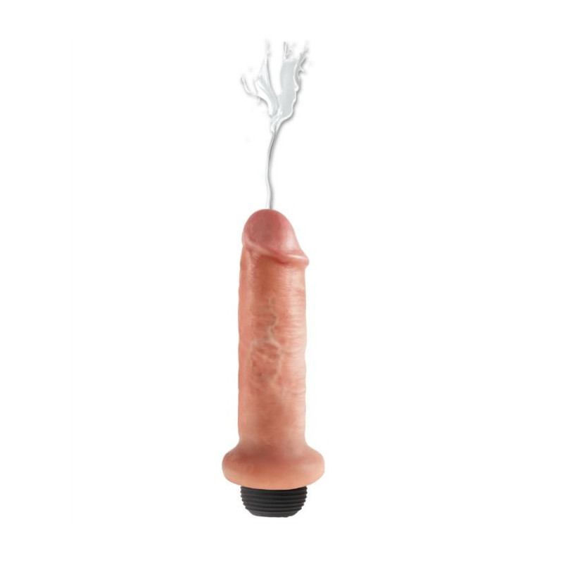 17,8 cm king cock éjacule Couleur:Nude Largeur:140 mm Longueur:300 mm Profondeur:100 mm Rayon:UNISEXE