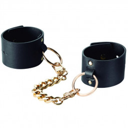 Bdsm handcuffs in black
 
